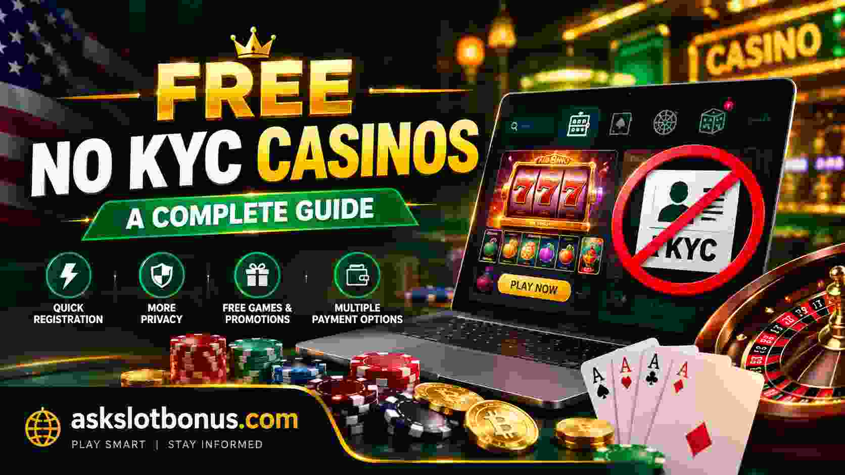 Free No KYC Casinos Guide-