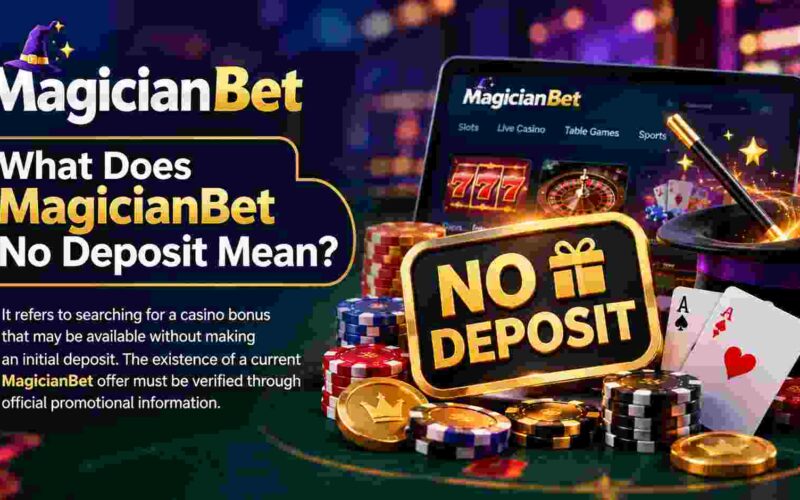 MagicianBet No Deposit : How It Works and What to Check