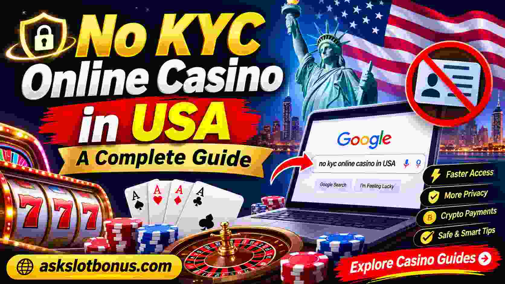 No KYC Online Casino Guide-