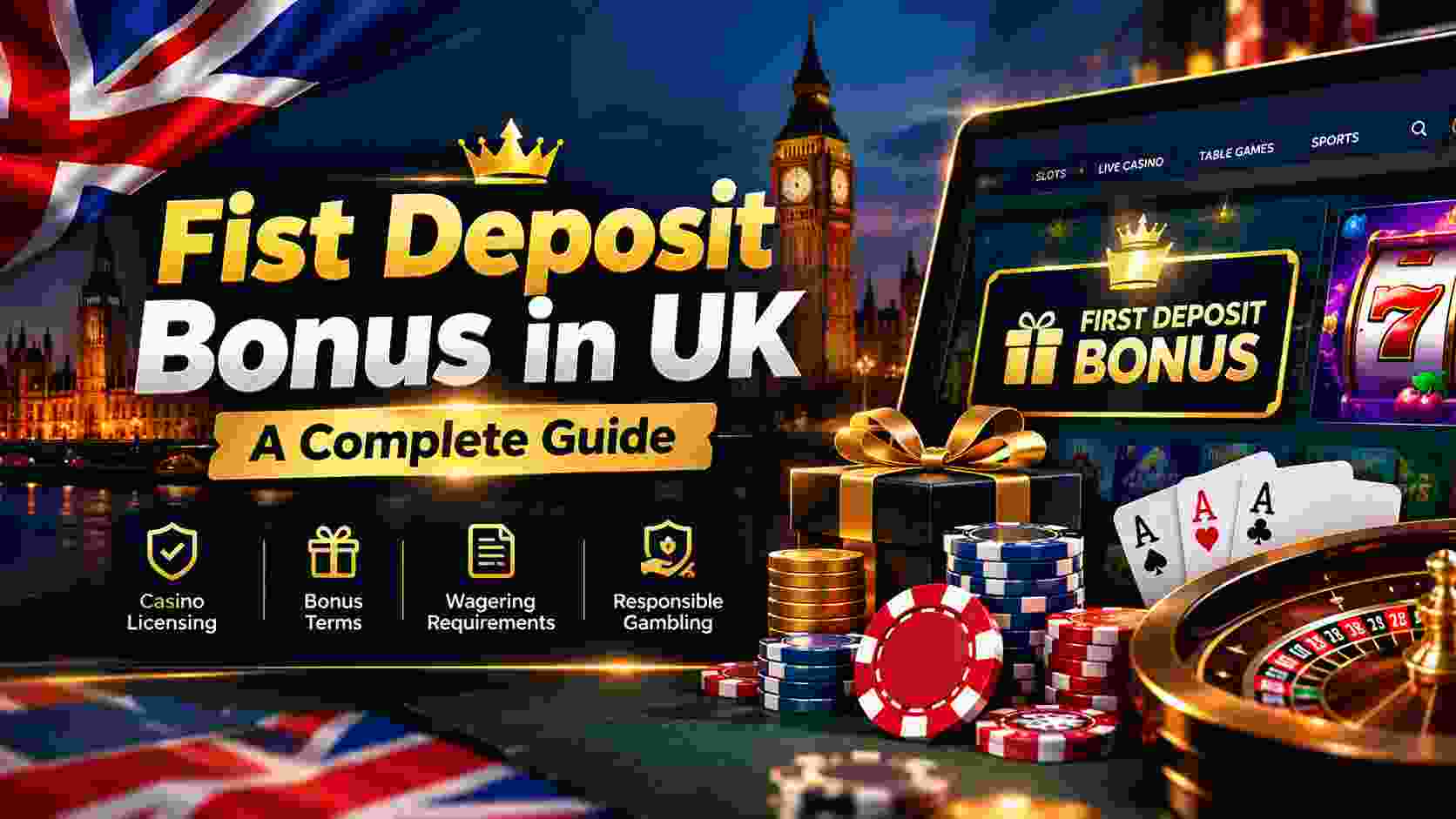 UK First Deposit Casino Bonus Guide-1